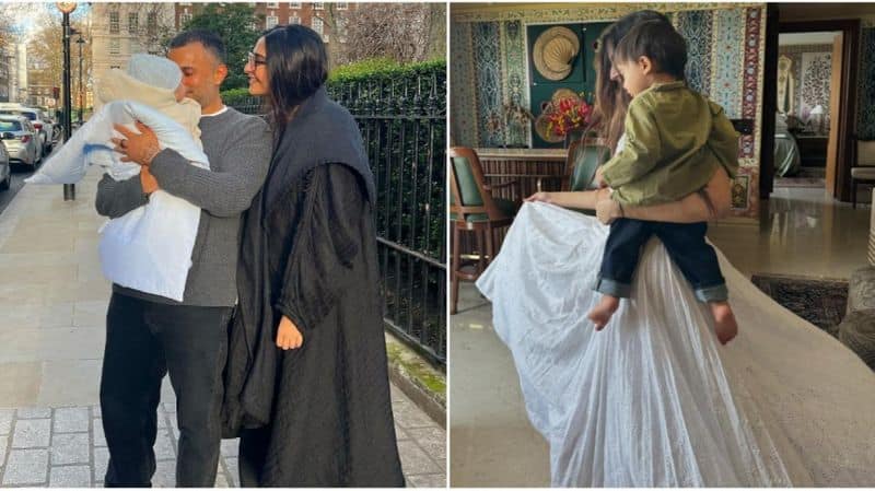 Sonam Kapoor enjoys 'Sunday Funday' with her cub 'Vayu; shares adorable picture ATG