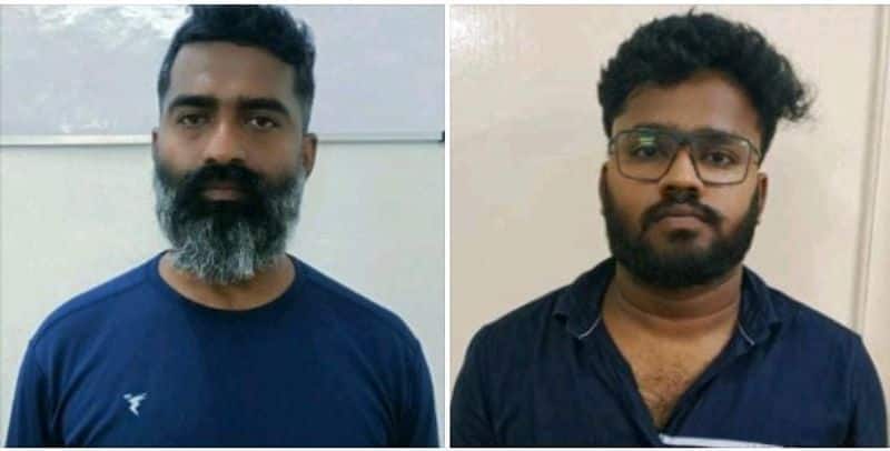 The police have arrested the friends of Savukku Shankar on charges of possession of ganja KAK
