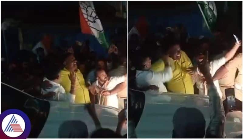 Viral video: Karnataka Deputy CM DK Shivakumar allegedly slaps Congress worker during campaigning, BJP reacts