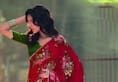 latest Simple Silk chiffon saree party wear for women kxa