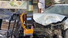 Car and auto collide in Malappuram; The seriously injured elderly man died