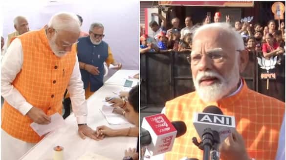 Lok Sabha Election Phase 3 Update PM Modi Casts His Vote In Ahmedabad 