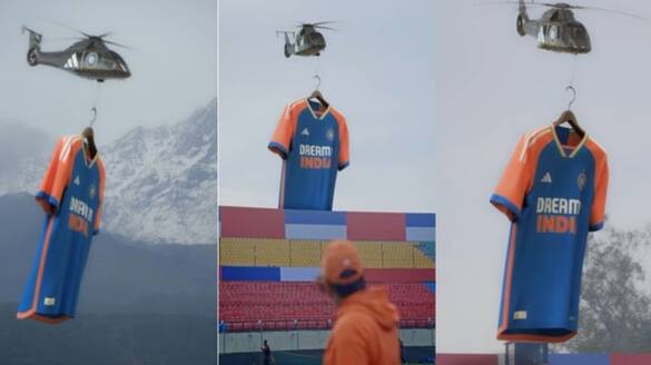Team India Jersey: T20 World Cup 2024 india new jersey unveiled with helicopter .. Where can fans buy it? RMA