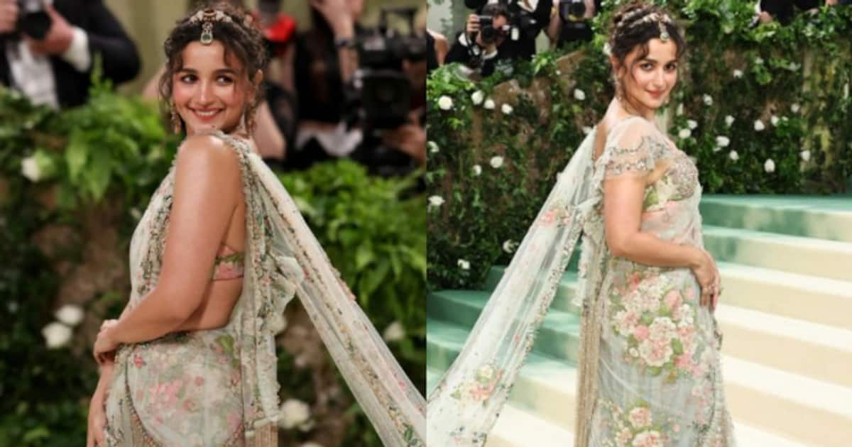 Met Gala 2023: Alia Bhatt's 23-foot-long saree was crafted over 1965 ...