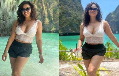 Shweta Tiwari sets internet ablaze with her latest beachwear look from Thailand vacation vvk