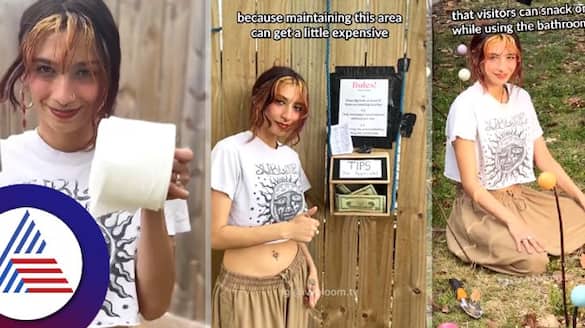 Woman Make Guests Use Outdoor Toilet In Home Plant Seeds With Potty To Grow Garden roo