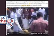 Fact Check old video of burning effigy from Kerala sharing as happended in Karnataka 