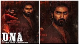 Atharva acting dna movie first look released mma