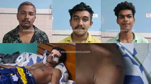 After getting off the bike, they hugged, and then the gang brutally beat up the youth; 3 people were arrested in trivandrum