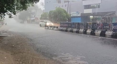 Heavy Rain in Yadgir grg 