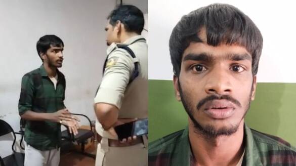 young man went to the store and checked, claiming to be the shadow police, bought Rs. 1000, fake policeman arrested by police in pulpally