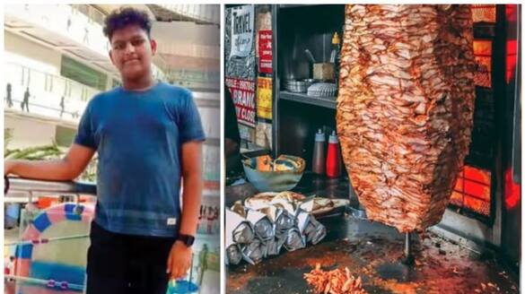 vomiting and stomach ache on a day after having chicken shawarma and died in third day owners of stall held