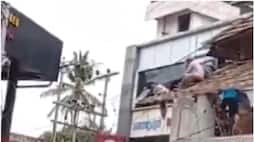 KSEB Overseer saved the worker who was shocked from 11 KV line