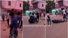 a group attacked young man in Thrissur for not returning helmet video out