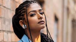 kannada serial Kinnari fame Bigg boss contestant Bhoomi Shetty looks fabulous in box braid hairstyle pav