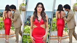 Janhvi Kapoor looks SEXY in cricket ball dress Rajkummar Rao makes fun of actress bodycon outfit photos RBA