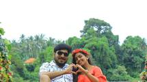 Kaustubha Mani Enjoying Honeymoon in Bali Indonasia pav