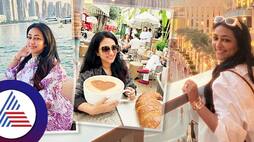 Vijayalakshmi Darshan enjoys Dubai trip with son fashin look appreciated pav