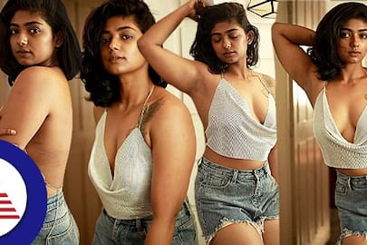 Bhoomi Shetty again looks bold in her backless dress pav