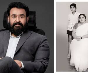 Mohanlal shared a rare beautiful picture on Mother's Day vvk