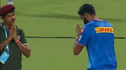 Mumbai Indians Fast Bowler Jasprit Bumrah bowed down to the Ground Staff during KKR vs MI in 60th IPL 2024 Match rsk