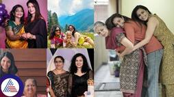 Kannada actors celebrate mothers day by sharing photos with mother skr 