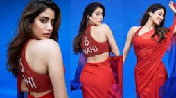 Janhvi Kapoor Latest look from mr and mrs mahi movie promotions dtr