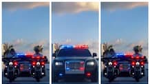 American police who patrolled in a Rolls-Royce car for the first time in the world!-sak