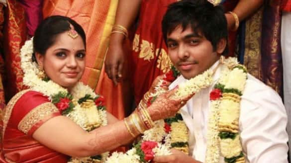 GV prakash proposed to singer saindhavi at the age of 14 see how he proposed ans