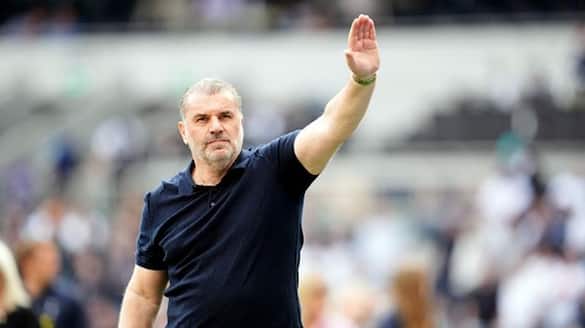 Football Postecoglou fumes at Tottenham fans for cheering for Man City to deny Arsenal Premier League title (WATCH) osf