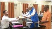 prime minister narendra modi submitted nomination varanasi 