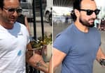 Saif Ali Khan COVERS Kareena Kapoor's tatto on his arm; VIRAL picture leave fans confused ATG