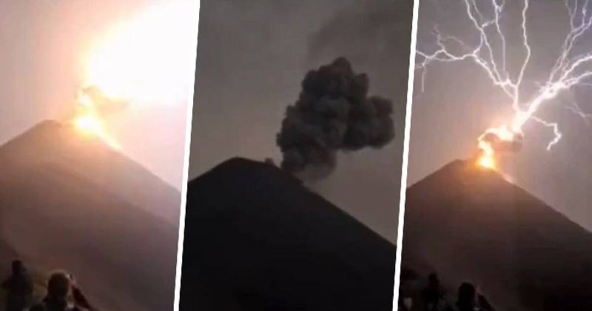 UNBELIEVABLE! Lighting dramatically illuminates world's most volatile ...