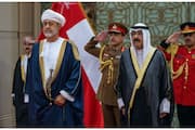 Oman Ruler Sultan Haitham bin Tariq arrived at Kuwait City for two days official visit