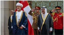 Oman Ruler Sultan Haitham bin Tariq arrived at Kuwait City for two days official visit