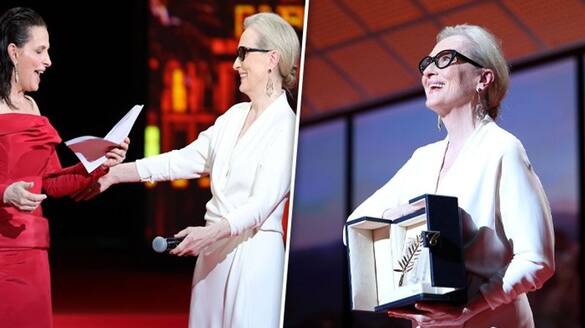 Cannes Film Festival 2024: Meryl Streep accepted the prestigious Palme d'Or; gets thunderous standing ovation ATG