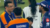 IPL 2024 DC vs LSG Lucknow Owner Sanjiv Goenka Meets Skipper KL Rahul Yet Again