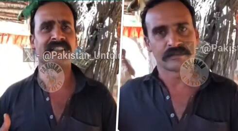 Indians cut breasts of Kashmiri women Pakistani man's shocking claim sparks outrage; WATCH viral video snt
