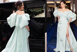 Namita Thapar from Shark Tank, steps into Cannes limelight in off-shoulder dress, leaving audience in awe NTI
