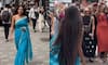 WATCH Viral Video: Indian Woman's Saree Elegance Captivates Attention in Japan