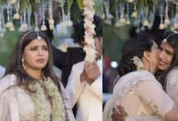 Heartwarming Video: Bride gets emotional for mom on her wedding entry [WATCH] NTI