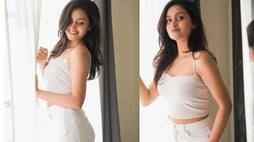 Deepika Pilli looks so beautiful in white dress dtr