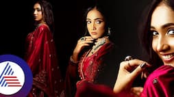 Shravani Subramanya Serial Actress Asiya Firdose looks stylish in Meroon Salwar suit Vin