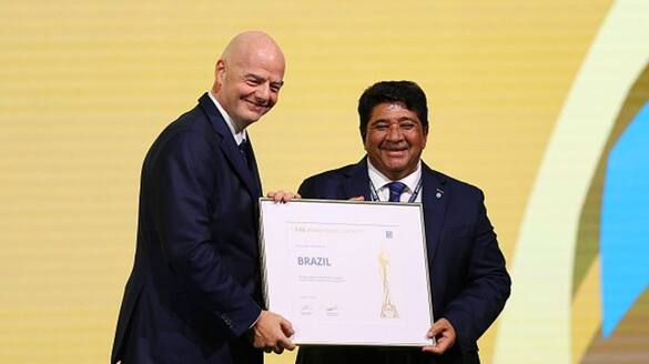 football Brazil declared host of 2027 Women's World Cup by FIFA; celebrations erupts at FIFA Congress (WATCH) snt