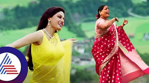 Woman Fulfil 40 years dream by dancing Bollywood Actress Sridevi tere mere honthon pe song at manali ckm