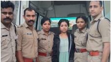Kerala Fire and Rescue team came to the rescue of the woman who met with an accident while going for the PSC interview