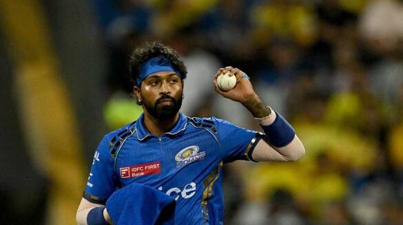 Mumbai Indians captain Hardik Pandya gets a big shock Ban on playing in first match of IPL 2025 RMA