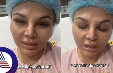 Rakhi Sawant is undergoing surgery for a 10 cm tumor video message for her fans suc