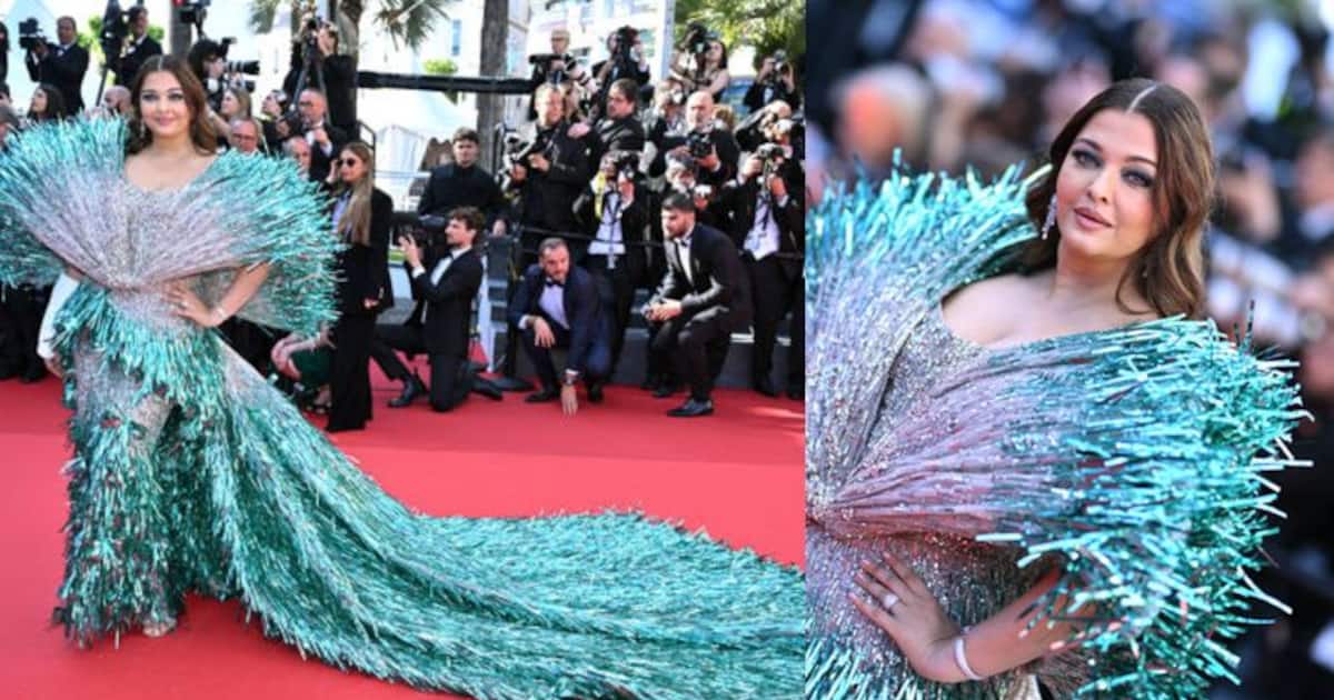Aishwarya Rai Bachchan's stylists trolled for dressing her as 'Peacock' at  Cannes 2024