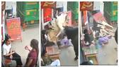 CCTV footage of cows rammed into girls goes viral